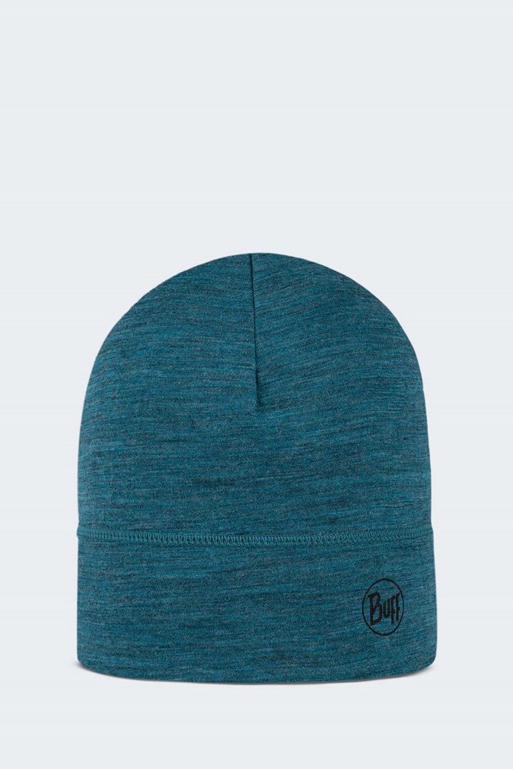 Czapka termoaktywna Buff Lightweight Merino Beanie - solid teal rozmiar: m #1