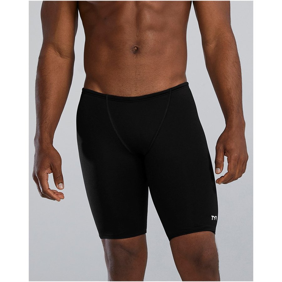 Spodenki pływackie męskie TYR Durafast Elite Solid Mens Jammer   32 #1