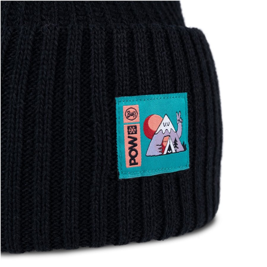 Czapka BUFF KNITTED BEANIE POW RUTGER BLACK   one size #1