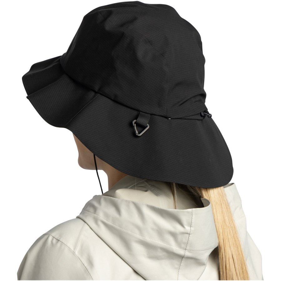 Czapka z daszkiem BUFF RAIN BOONEY HAT SOLID BLACK S/M   L/XL #1