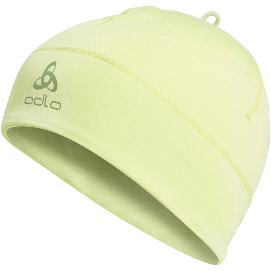 Czapka ODLO Polyknit Warm Hat limonkowa   one size #1