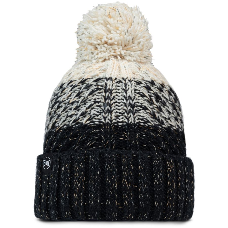 Czapka BUFF KNITTED & FLEECE BAND BEANIE AKNA BLACK   one size #1