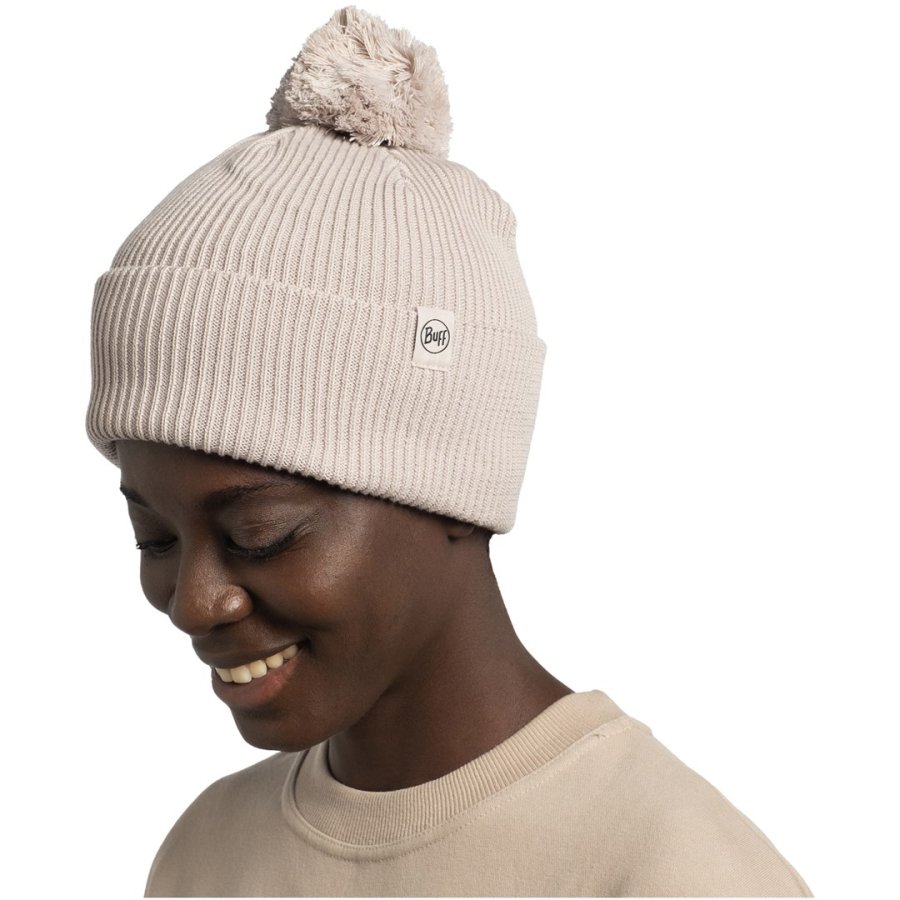 Czapka BUFF KNITTED BEANIE RENVI BIRCH GRAY   one size #1