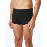 Spodenki pływackie męskie TYR Durafast Elite Solid Square Leg   30 #1