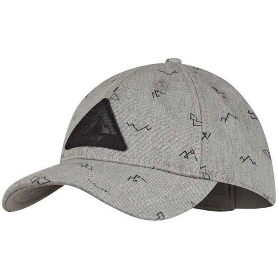 Czapka z daszkiem BUFF BASEBALL CAP NEEM GREY-GREY   one size #1