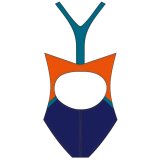 Str�j kąpielowy dla dziewczynki Aquafeel Racer Back   128 #1