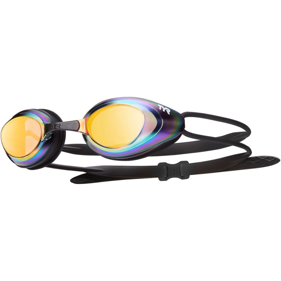 Okularki Pływackie TYR Black Hawk Rcng Mirr   one size #1