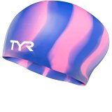 Czepek pływacki TYR Long hair silc cap   one size #1