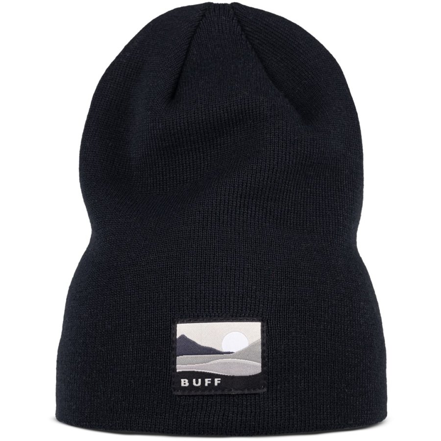Czapka BUFF KNITTED BEANIE LILON LONG BLACK   one size #1