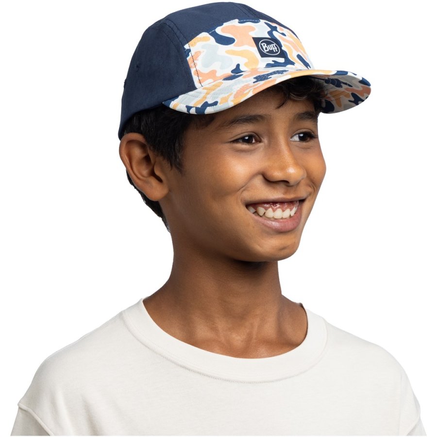 Dziecięca czapka z daszkiem BUFF 5 PANEL VENTURE CAP FLAWAS NAVY   one size #1