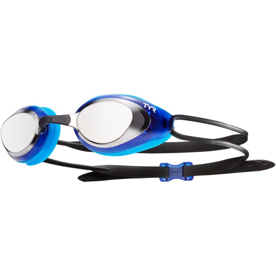 Okularki Pływackie TYR Black Hawk Rcng Mirr   one size #1