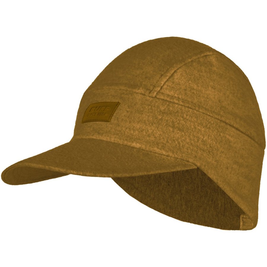 Czapka z daszkiem BUFF PACK MERINO WOOL FLEECE CAP OCHRE   one size #1