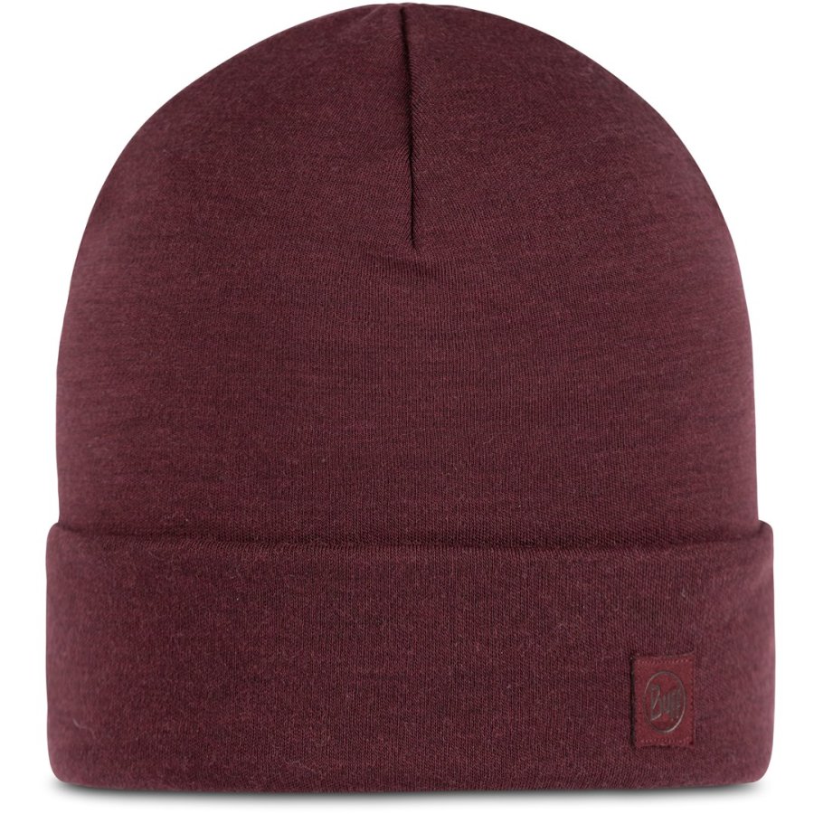 Czapka BUFF MERINO HEAVYWEIGHT BEANIE SOLID GARNET   one size #1