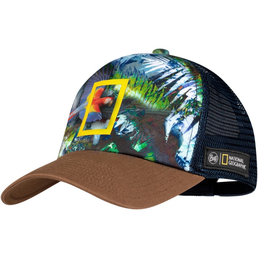 Czapka z daszkiem BUFF TRUCKER CAP SCARLETT MACAW L/XL   L/XL #1