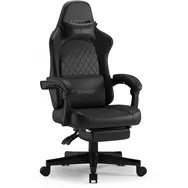 Fotel SENSE7 DEVON PU czarny #1