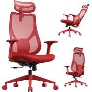 Krzesło biurowe SENSE7 Moyo Czerwone #1