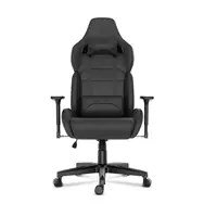Fotel SENSE7 Sentinel - sk�rzany, czarny #1