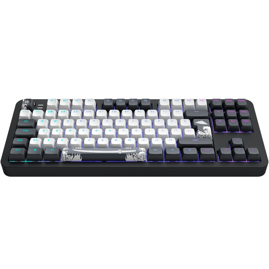 Dark Project DPKB_BUSHIDO_87_ISO tastatur Spil USB QWERTZ Dansk, Engelsk, Finsk, Tysk, Nordisk, Norsk, Spansk, Svensk, UK engelsk, UK international Sort #2