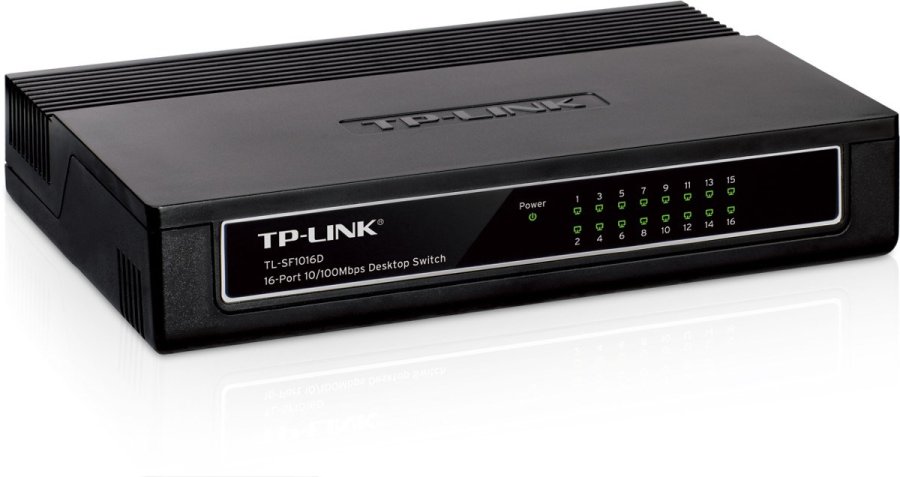 TP-Link TL-SF1016D netv�rksswitch Fast Ethernet (10/100) Sort #2