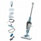 Black & Decker BHSM166DSM damprenser Dampmoppe 0,5 L 1600 W Turkisfarve, Hvid #2