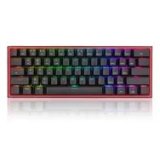 REDRAGON K616 Fizz Pro white/pink tastatur USB + RF Wireless + Bluetooth Lyser�d, Hvid #2