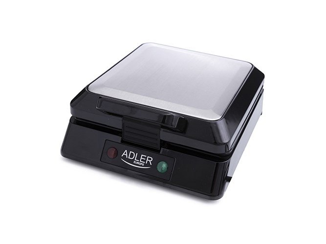 Adler AD 3036 vaffeljern 4 vaffel/vafler 1500 W Sort, Gr� #2