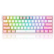 Klawiatura Redragon K617 Fizz  (K617-RGB pink) #1