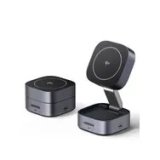 Ugreen 35316 oplader til mobil enhed Headset, Smartphone, SmartWatch Gr� USB Tr�dl�s opladning Hurtig opladning Indend�rs #2
