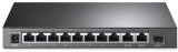 TP-Link TL-SL1311MP netv�rksswitch Ikke administreret Fast Ethernet (10/100) Str�m over Ethernet (PoE) Sort #2