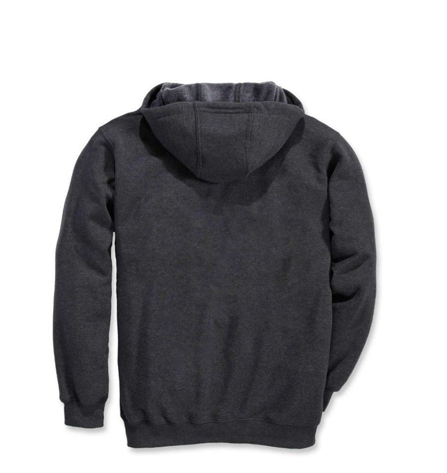 Carhartt Midweight Hooded ZIP Sweatshirt Carbon #1