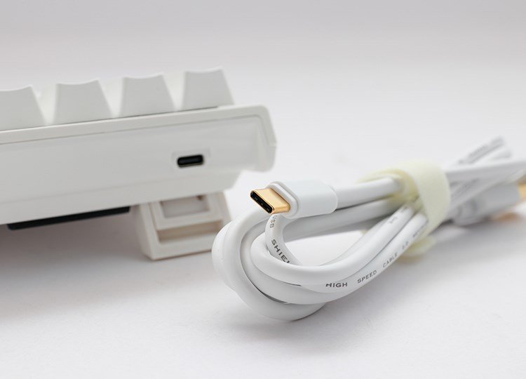 Ducky DKON2061ST tastatur Spil USB QWERTY US International Hvid #6