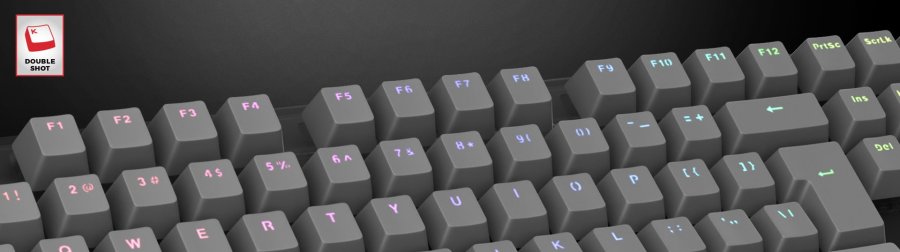 KEYCAPS GENESIS LEAD 300 GREY DOUBLE SHOT #3