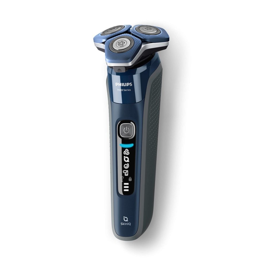 Philips SHAVER Series 7000 S7885/50 barbermaskine til ham Rotations shaver Trimmer Sort, Bl� #6