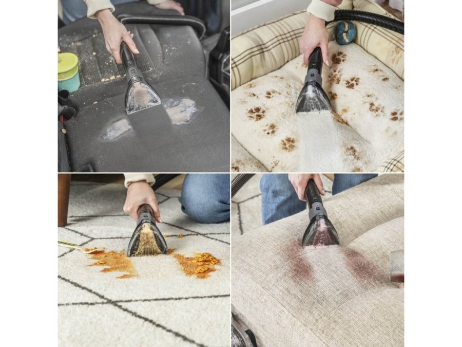 Bissell SpotClean C9 Select reng�ringsmaskine til t�ppe H�ndholdt Dyb Sort, Transparent #4
