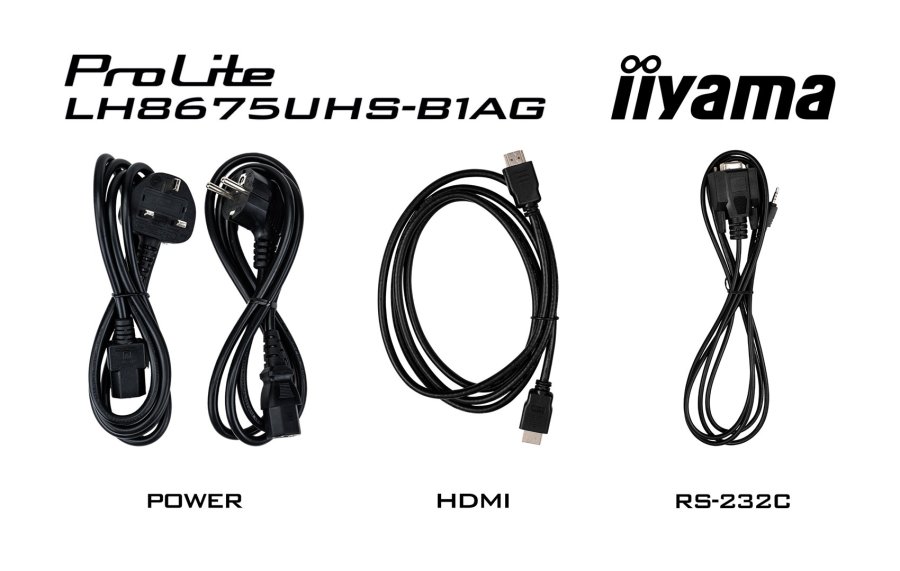 iiyama LH8675UHS-B1AG skilte display Digital fladpaneldisplay 2,17 m (85.6