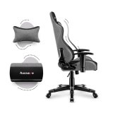 Gaming stol til brn Huzaro HZ-Ranger 6.0 Gr Mesh, gr og sort #5