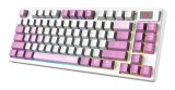 MSI FORGE GK600 TKL WIRELESS VIOLET tastatur Spil USB + Bluetooth QWERTY UK engelsk Lyserd, Violet, Hvid #4