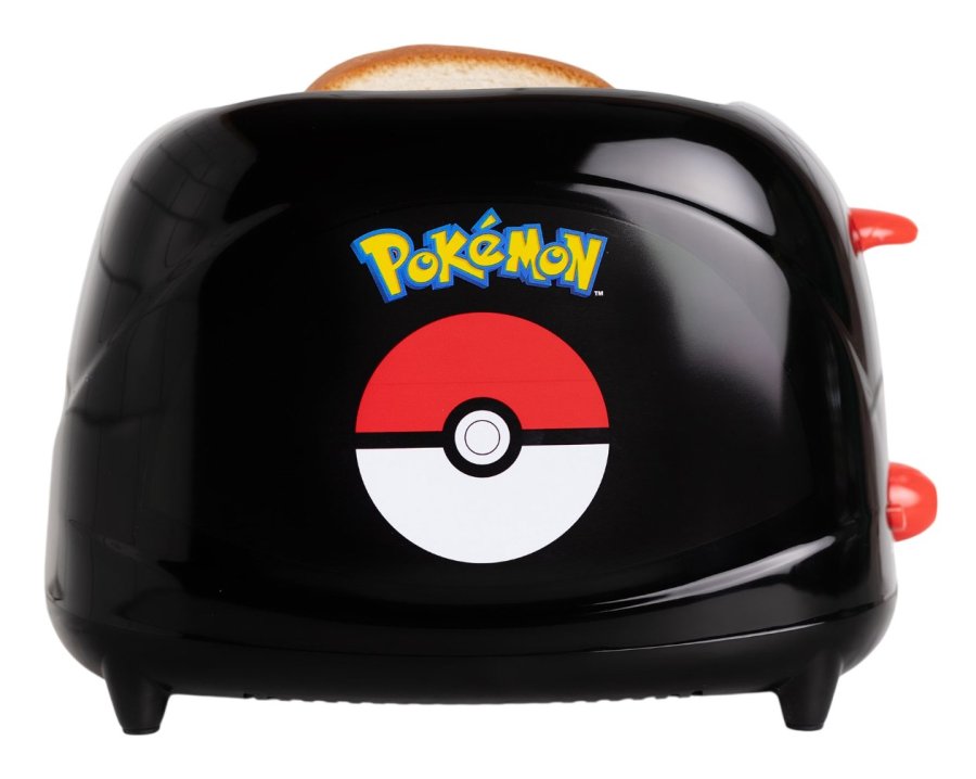Mad Monkey Pok�mon - Toaster 2 skive(r) Sort, R�d, Hvid #1