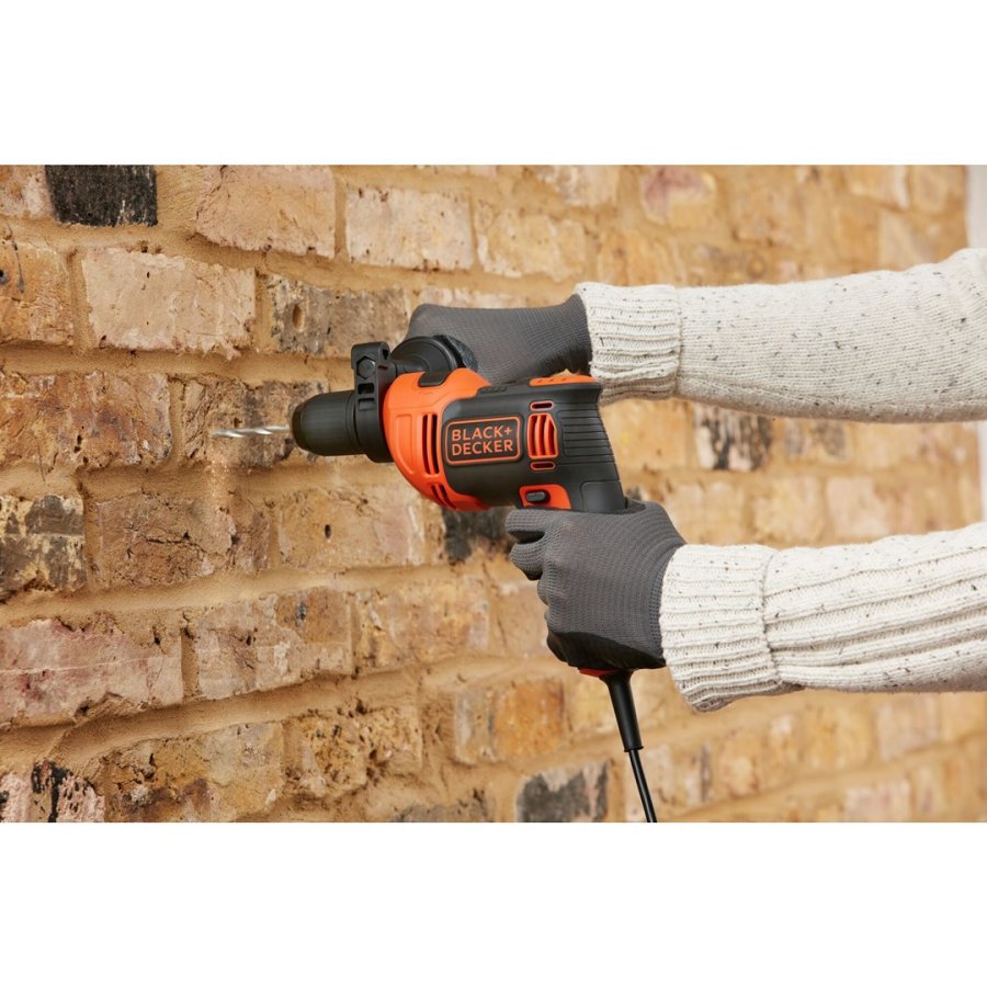 Black & Decker BEH710-QS bor 2800 rpm Sort, Orange #4