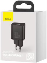 Baseus CCSUPJ01 oplader til mobil enhed Universel Sort Vekselstrm Hurtig opladning Indendrs #4