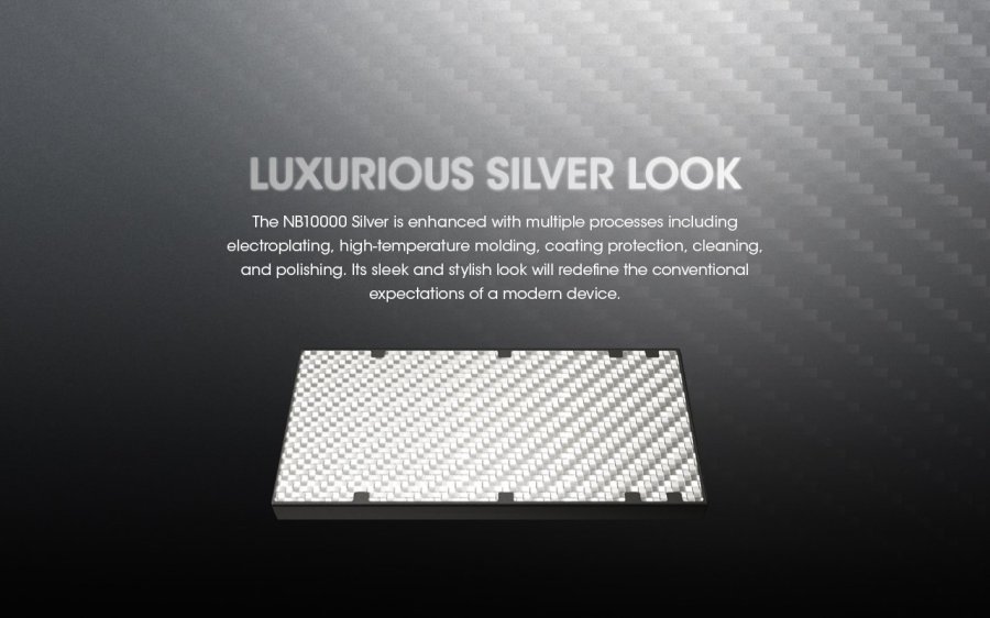 Nitecore NB10000 Silver Lithium-Ion (Li-Ion) 10000 mAh Slv #4