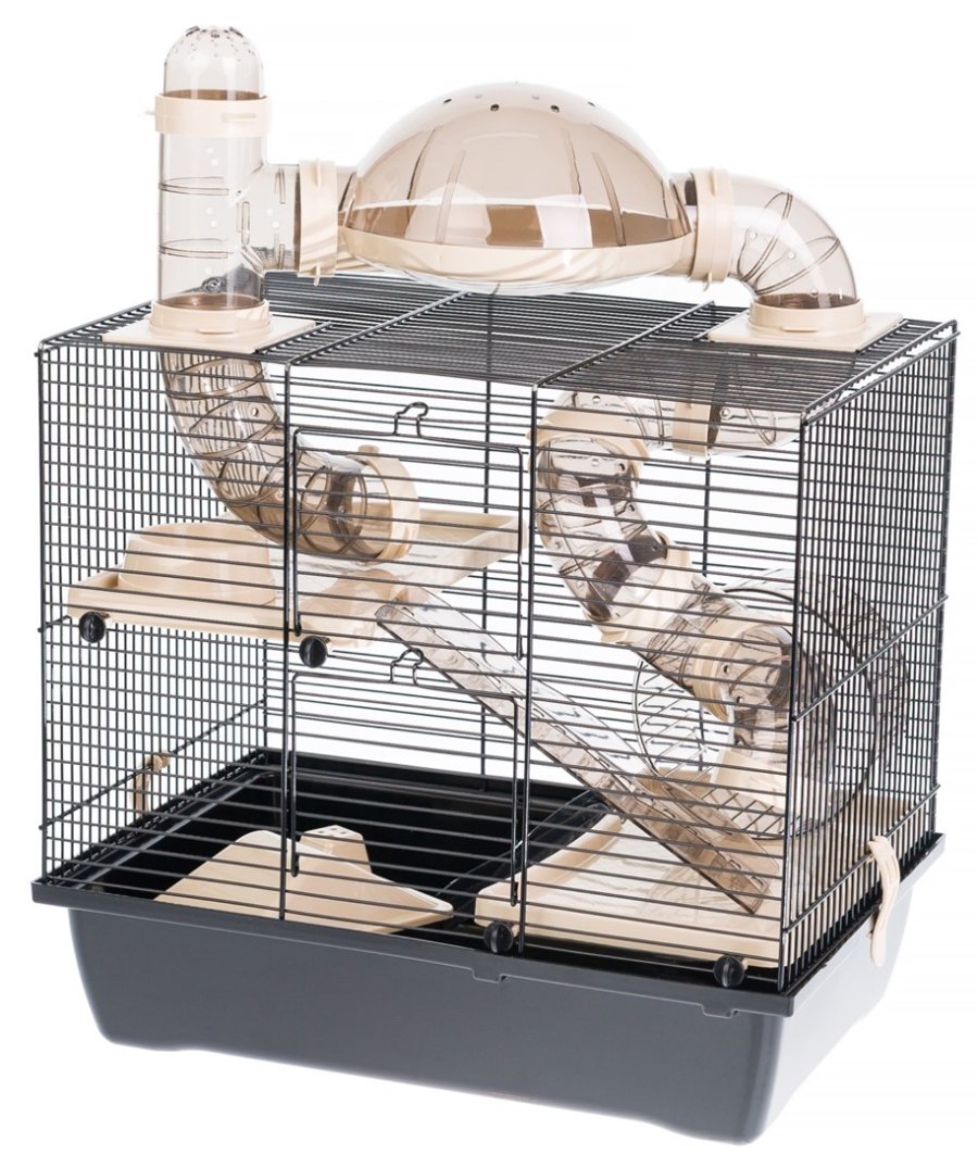 INTER-ZOO Rocky + Terrace beige - bur til en hamster #1