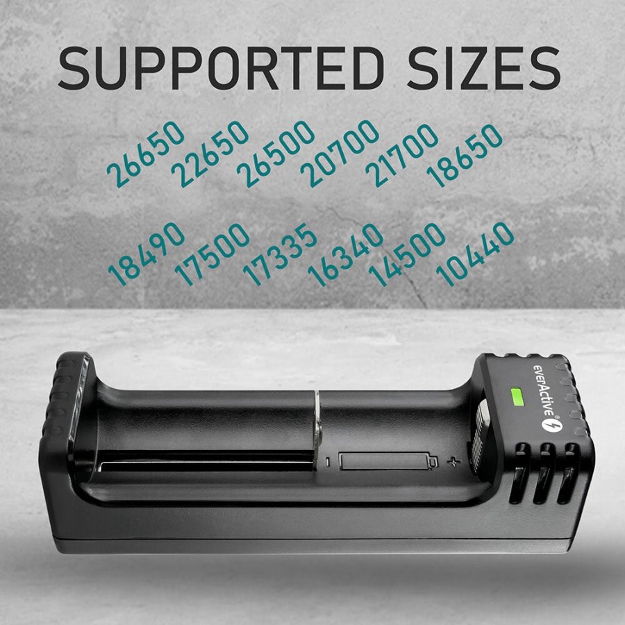 Batterioplader til genopladelige Li-ion-batterier everActive LC-100 #3