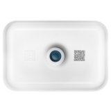ZWILLING Fresh & Save Rektangulr Container Transparent, Hvid 1 stk #2