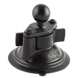 RAM Mounts RAM-B-224-1U Sugekop til rude/instrumentbr�t Sort #1