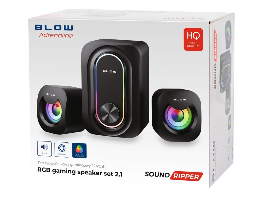 2.1 computerspilh�jttalere med subwoofer #3