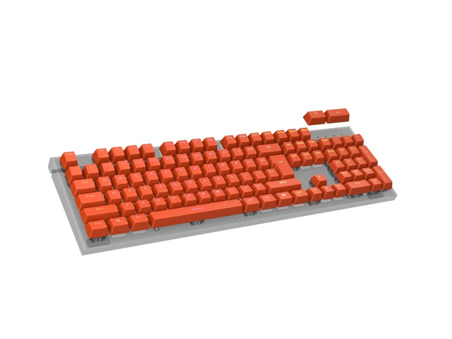 KEYCAPS GENESIS LEAD 300 ORANGE DOUBLE SHOT #3