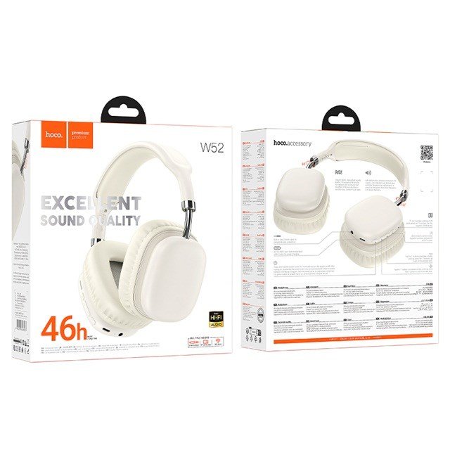 Hoco W52 Plus Tone Headset In-ear Trdls Bluetooth Mlk #3