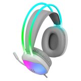 HEADPHONES DEFENDER ECLIPSE RGB WHITE #5