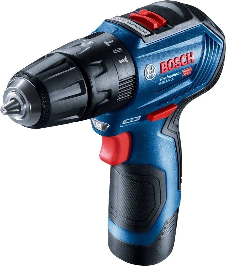 BOSCH. UD SCREWDRIVER. GSB 12V-30 2x2,0Ah 30/17Nm BL CASE #1